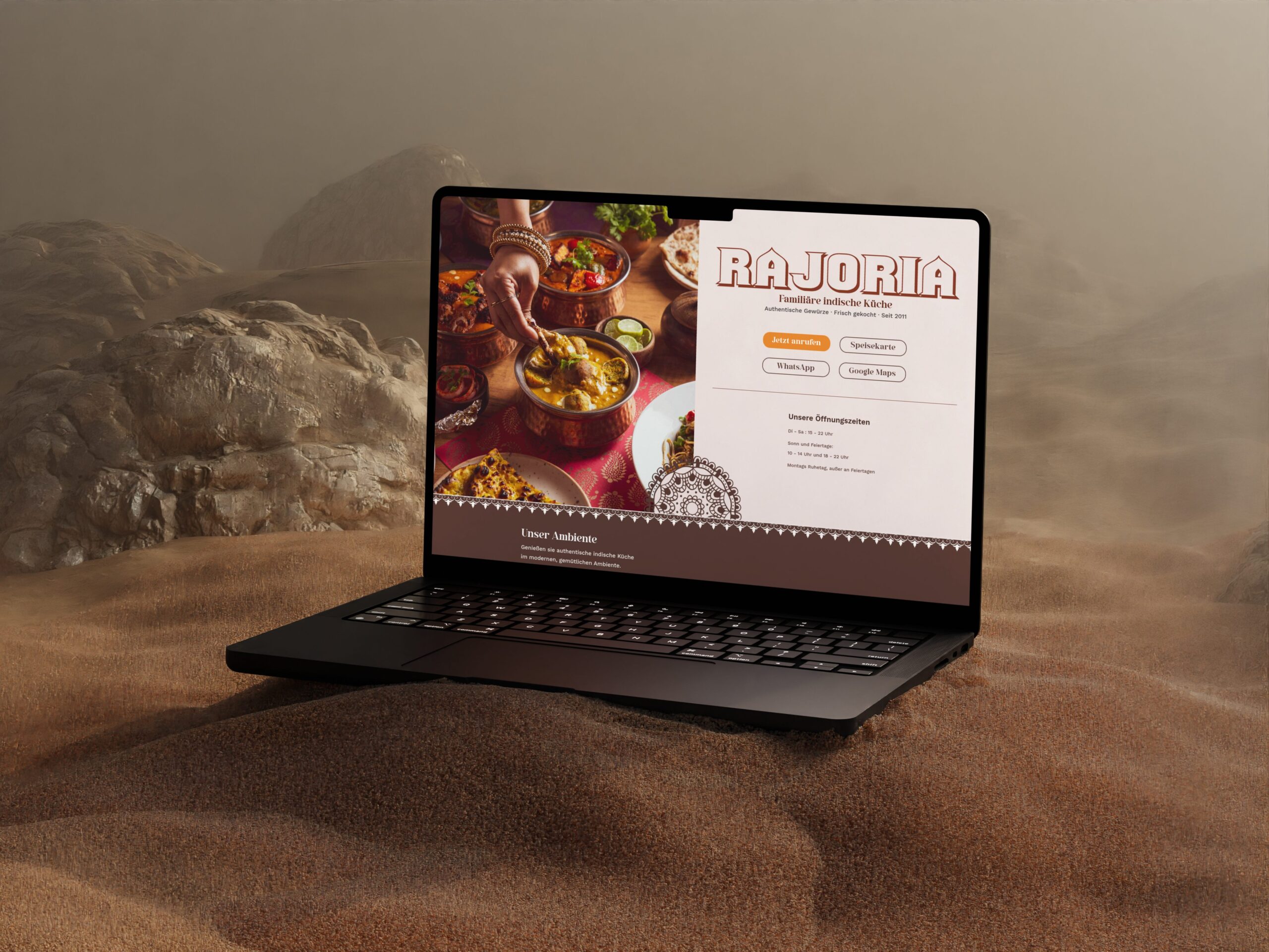 Mockup eines Referenzprojekts