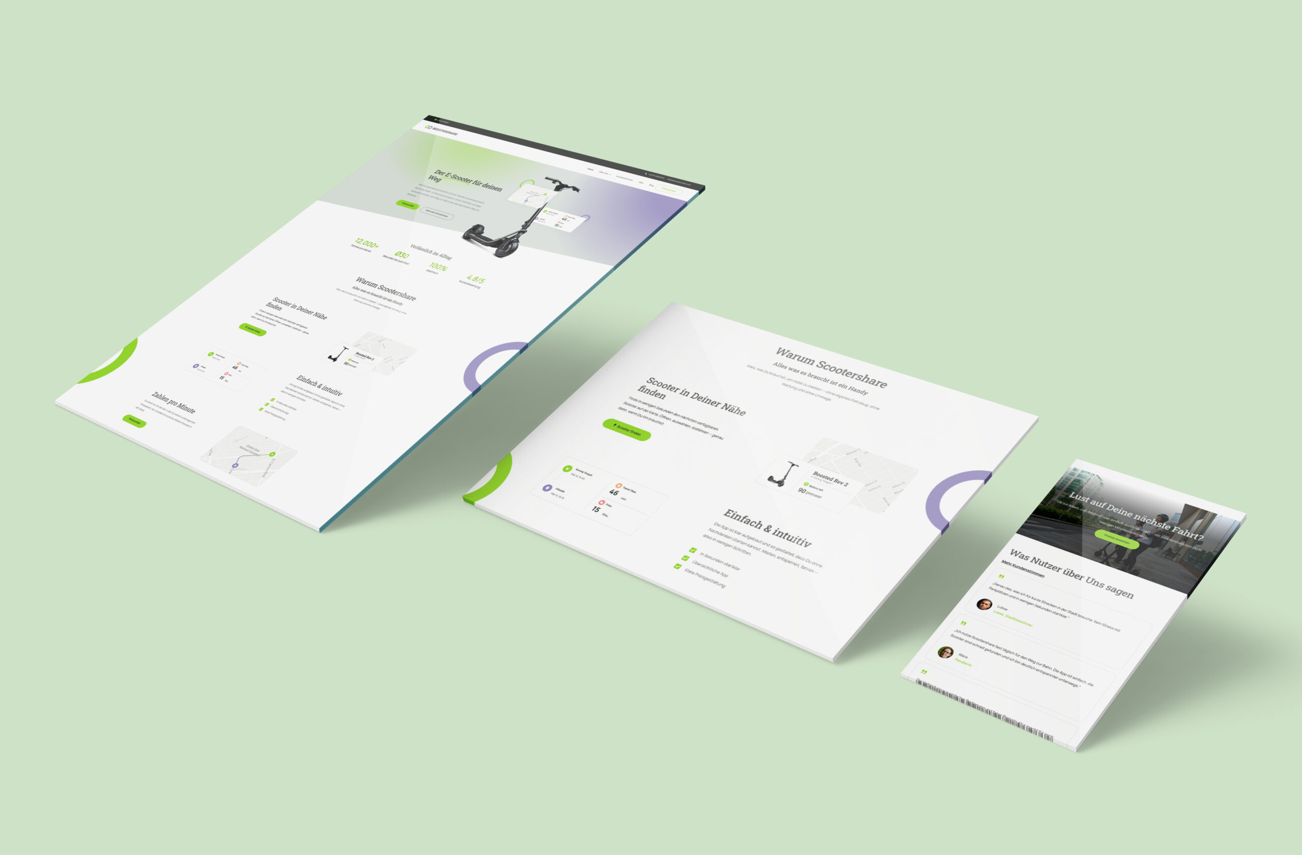 Mockup eines Referenzprojekts